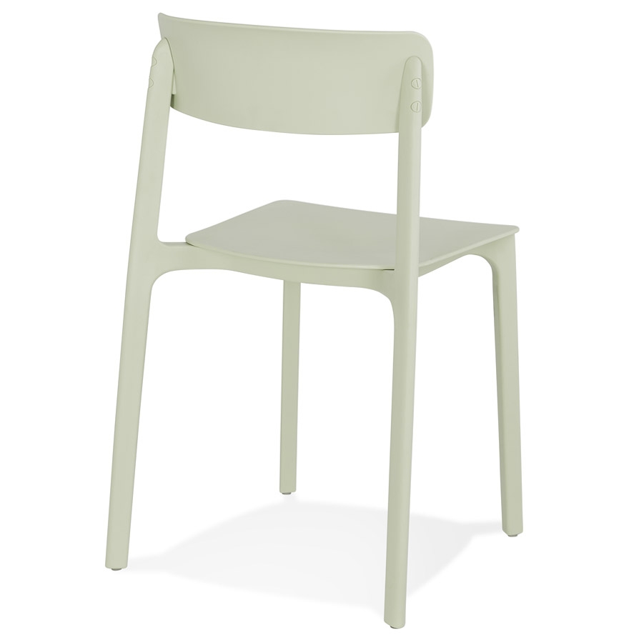 Kokoon Design TROPICAL' Stackable Indoor/outdoor Chair In Pastel Green Plastic