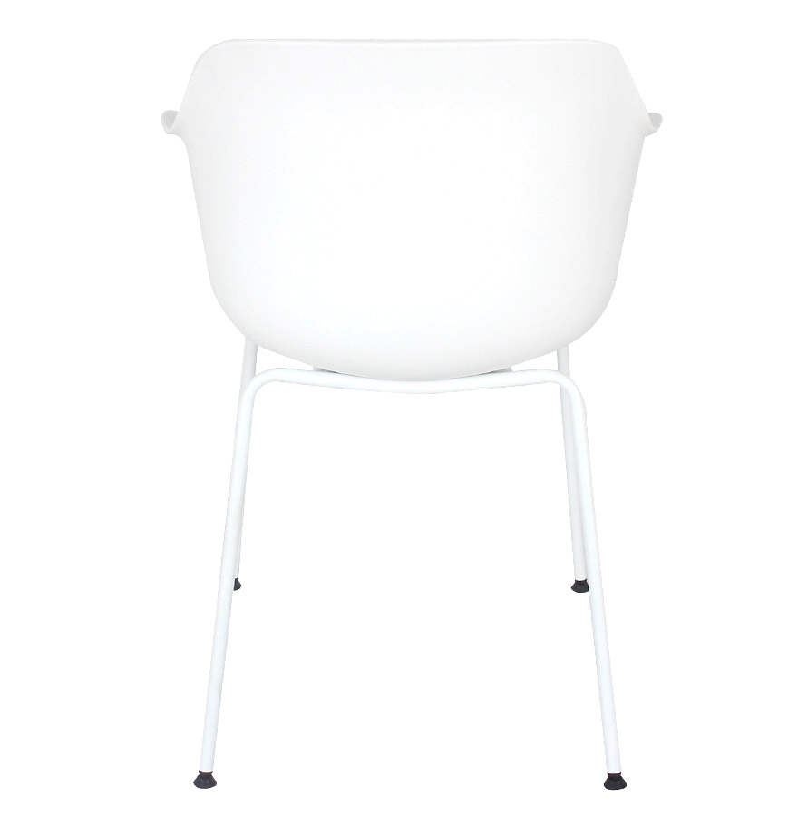 Kokoon Design White 'BACHO' Indoor/outdoor Chair With Armrests