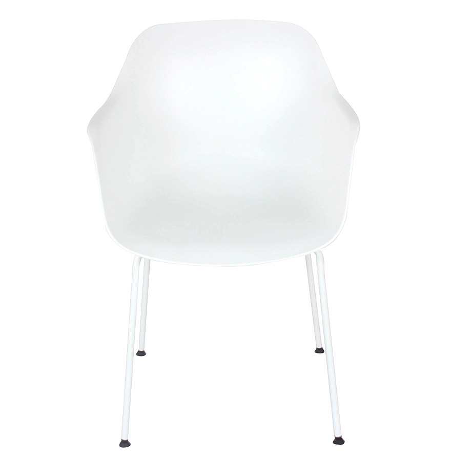 Kokoon Design White 'BACHO' Indoor/outdoor Chair With Armrests