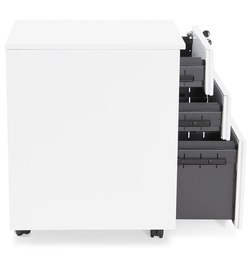 Kokoon Design White 'DALI' Storage Box With Drawers For Office