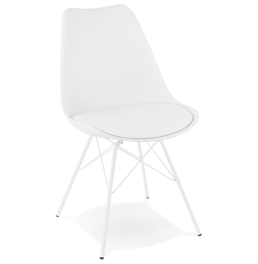 kokoon design White industrial style 'BYBLOS' designer chair