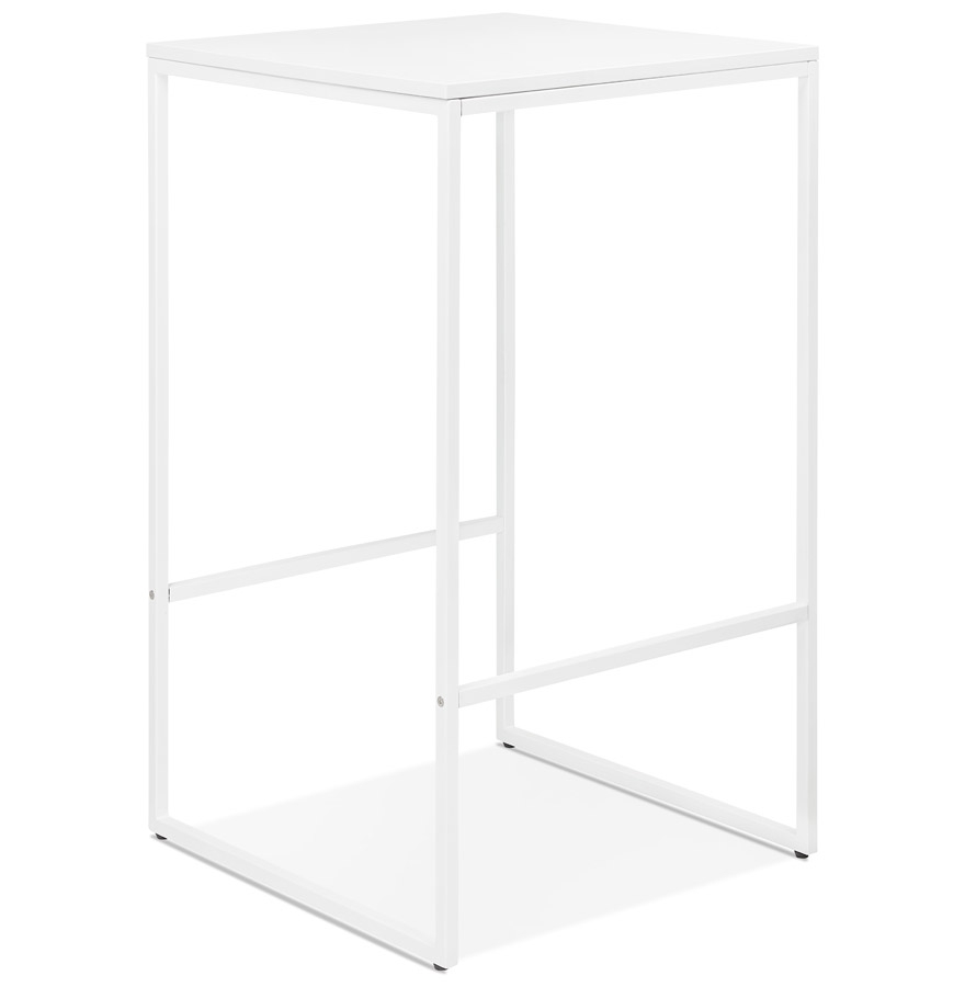 Kokoon Design White Industrial Style 'ORTOS' High Table Ideal For Professionals