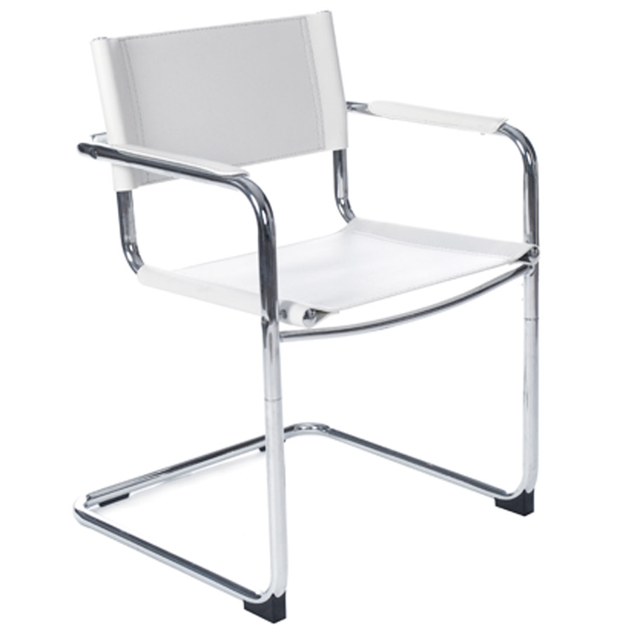 kokoon design White 'KA' reception/visitor chair for office or meeting room