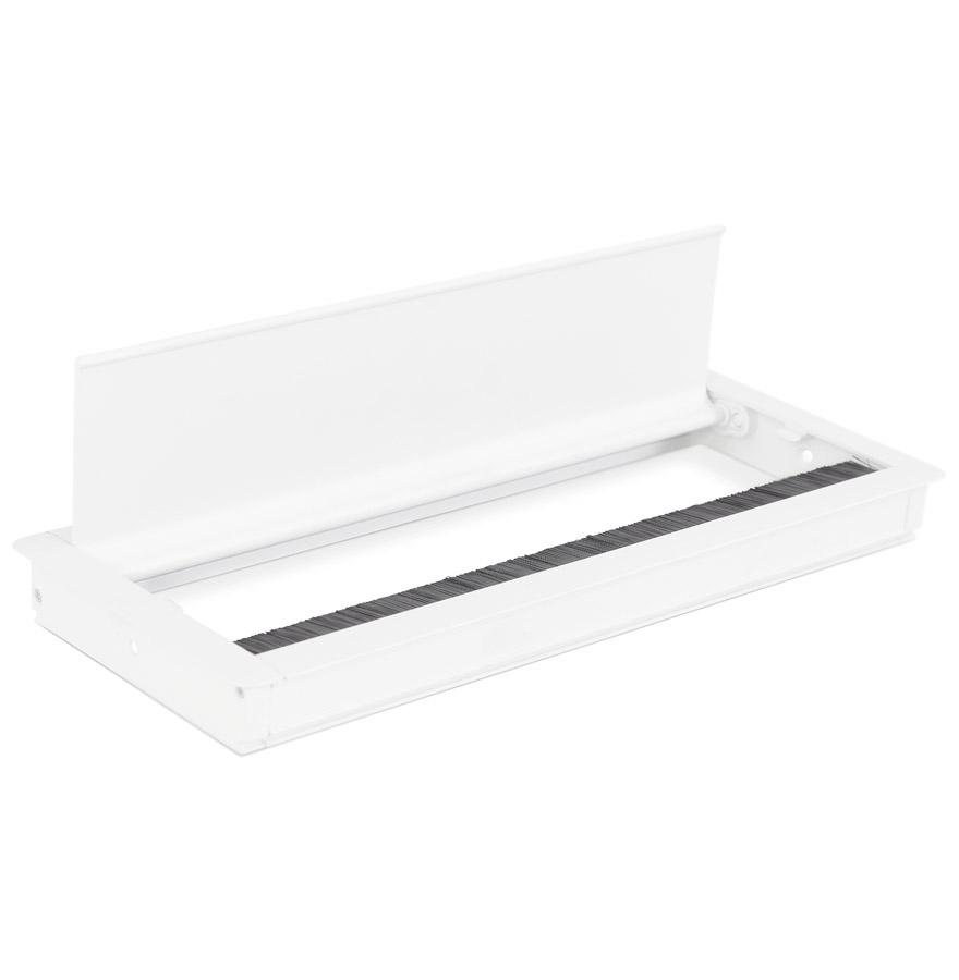 kokoon design White metal 'SLOTI' cable grommets for desk