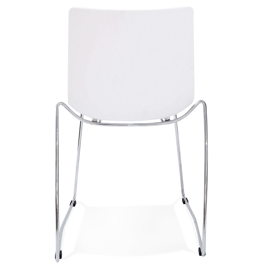 Kokoon Design White 'TRENO' Designer Chair In Plastic