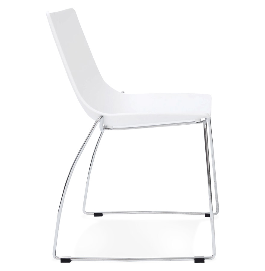 Kokoon Design White 'TRENO' Designer Chair In Plastic