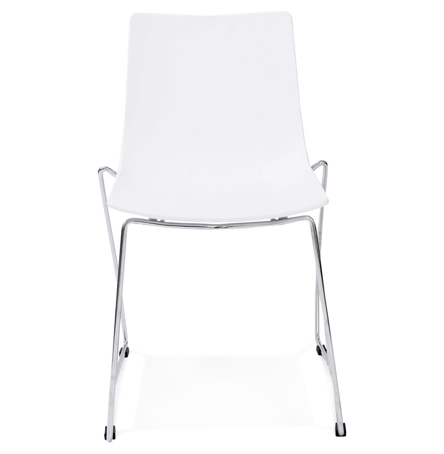 Kokoon Design White 'TRENO' Designer Chair In Plastic
