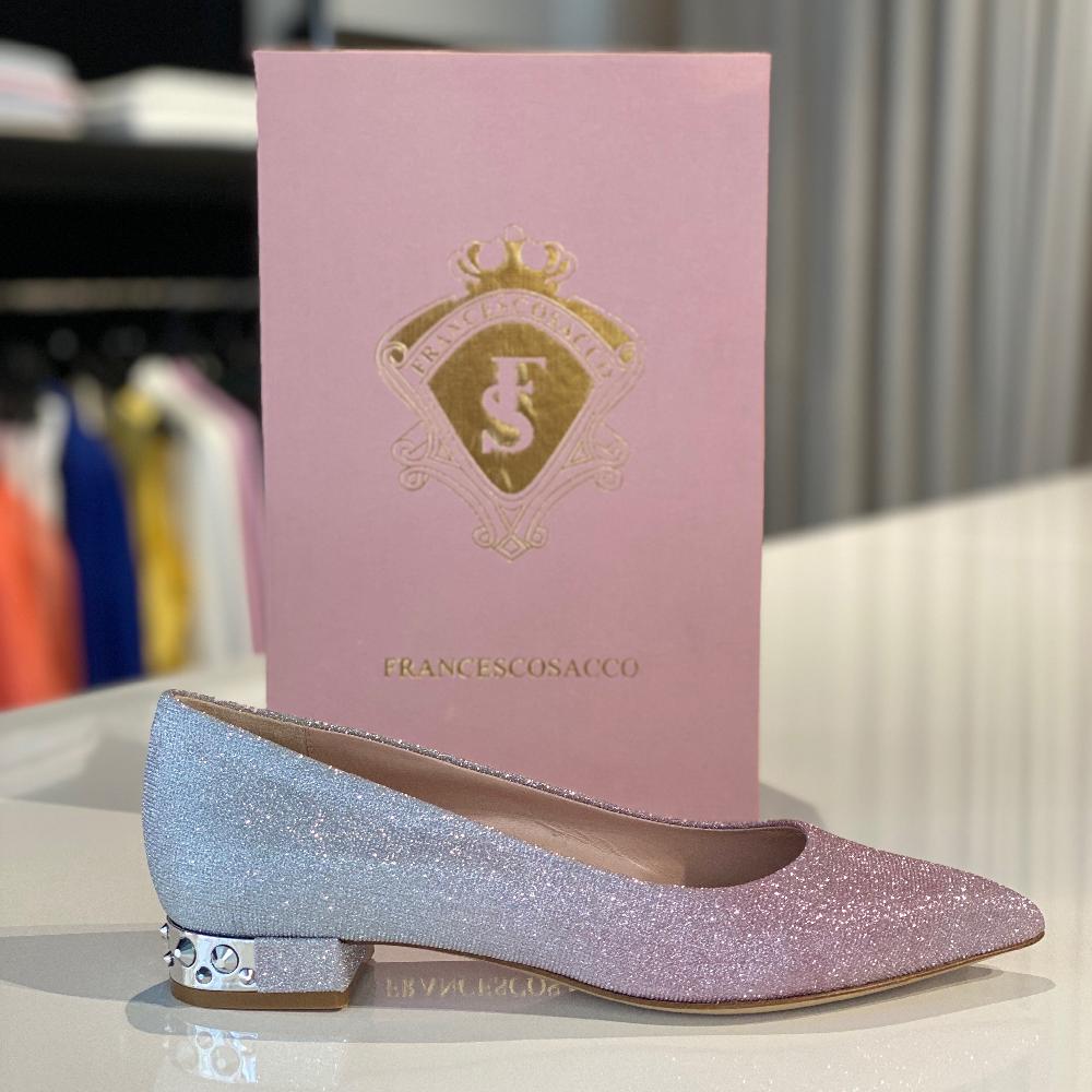 l & c Feestelijke italiaanse dames schoenen - ballerinas