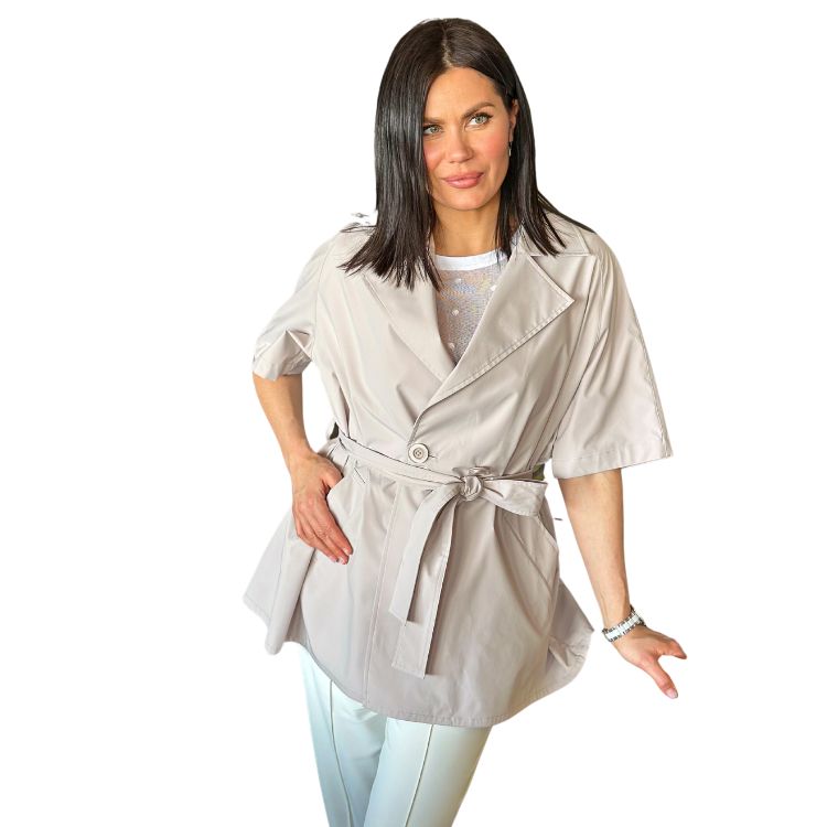 l & c Waterproof trench caot