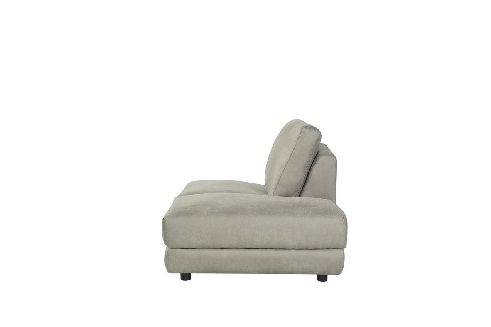 Label51 Bank Tivoli Ottomane Rechts Voorstaand 135x102x83 Cm