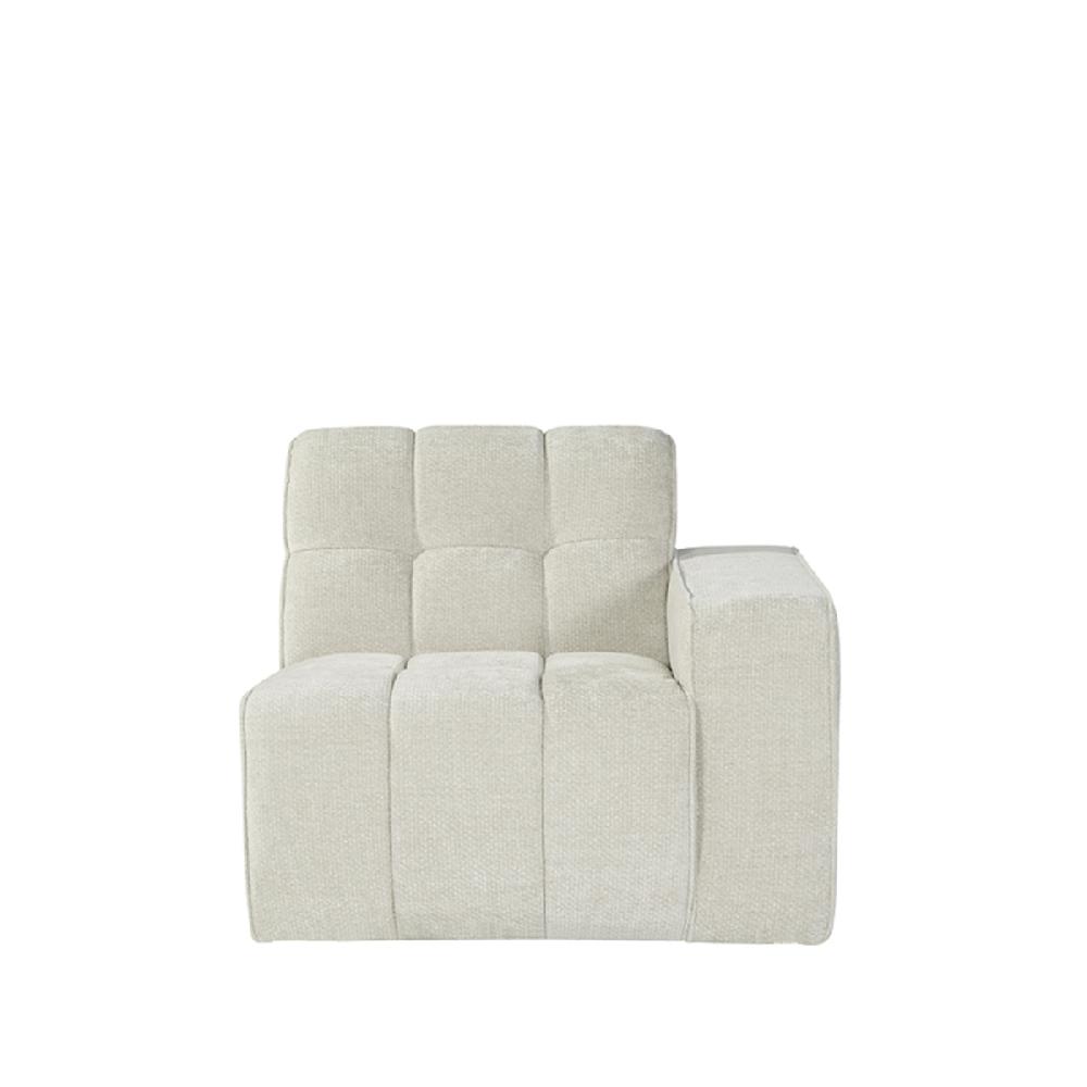 label51 Bank Valentino 1 5-Zits Arm Rechts Voorstaand 100x98x83 cm