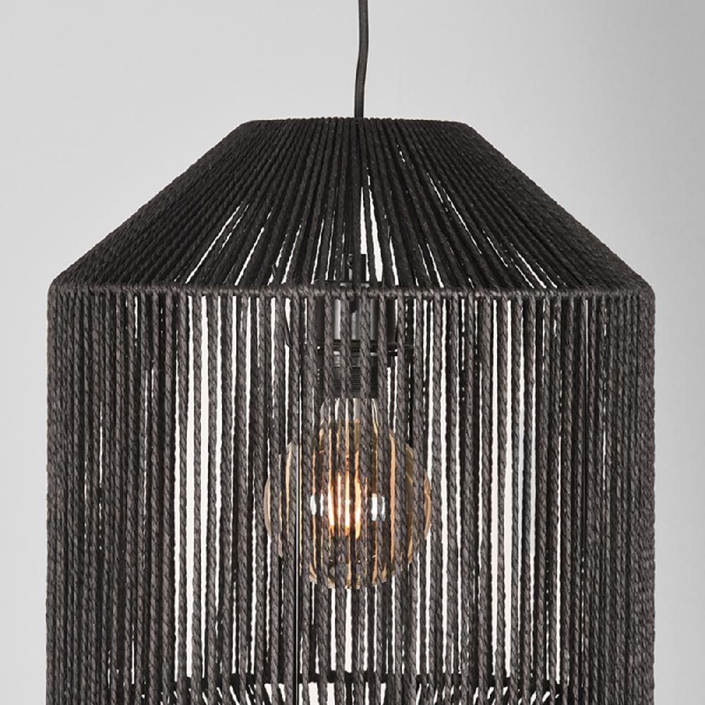 Label51 Hanglamp Ibiza Cilinder 1-Lichts 33x33x162 Cm