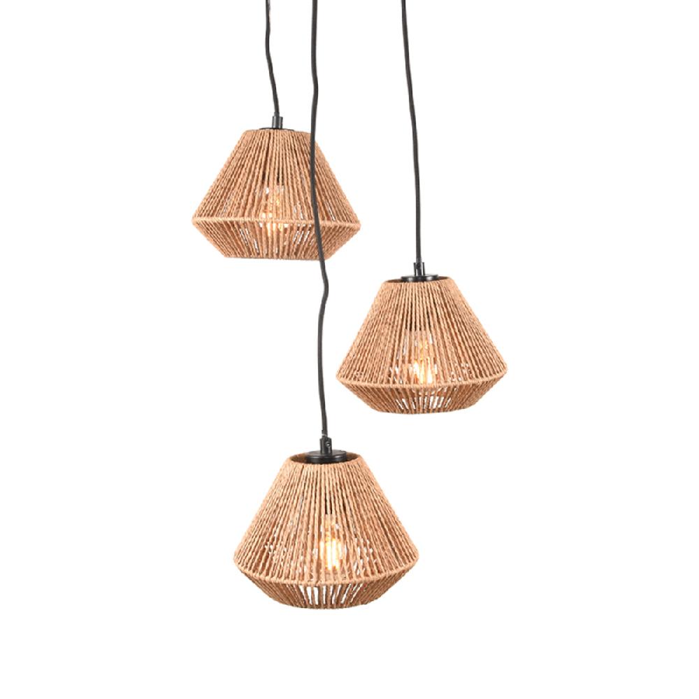 label51 Hanglamp Ibiza Diamond 3-Lichts 30x30x150 cm