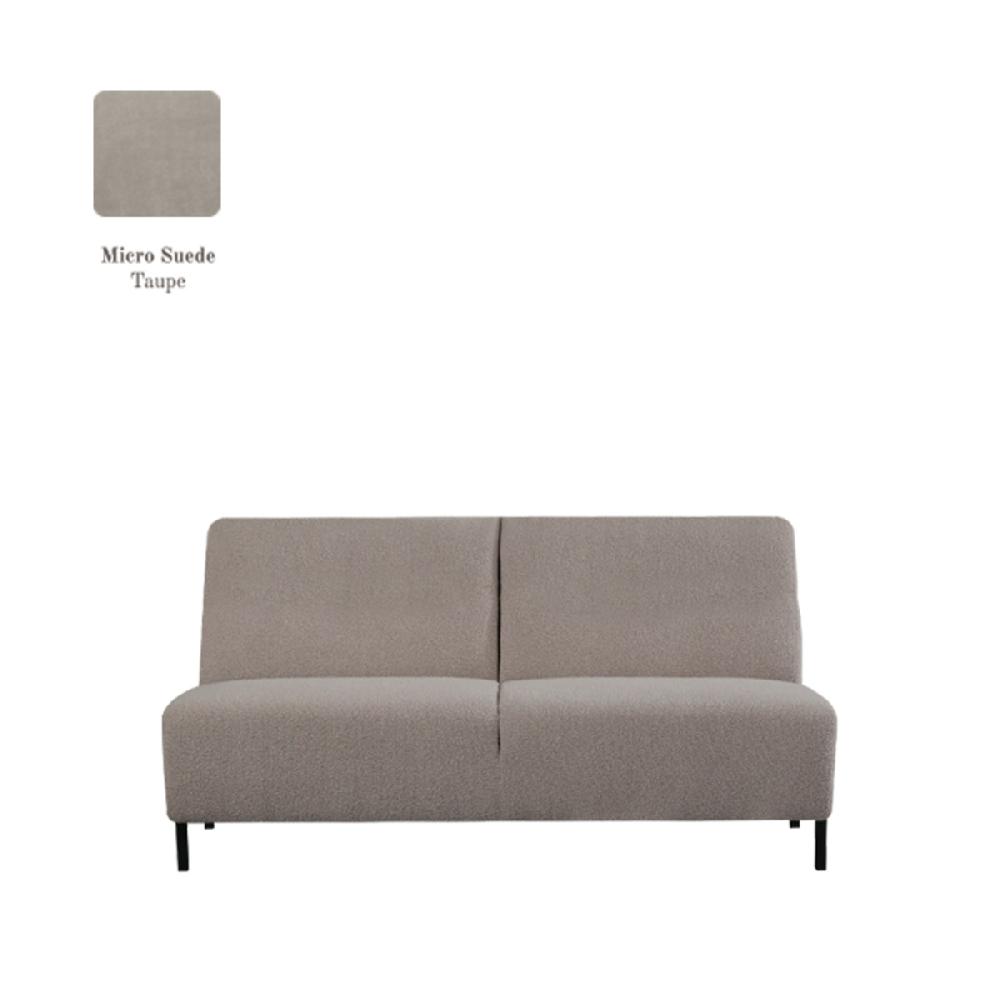 label51 Bank Nero 2 5-Zits Zonder Arm 152x95x80 cm