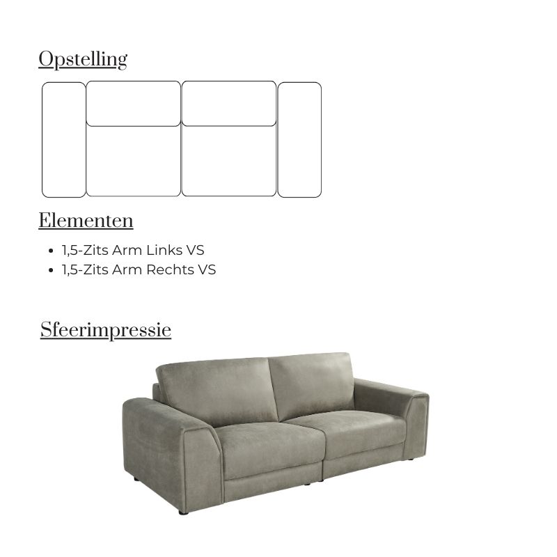 Label51 Bank Tivoli 3-Zits