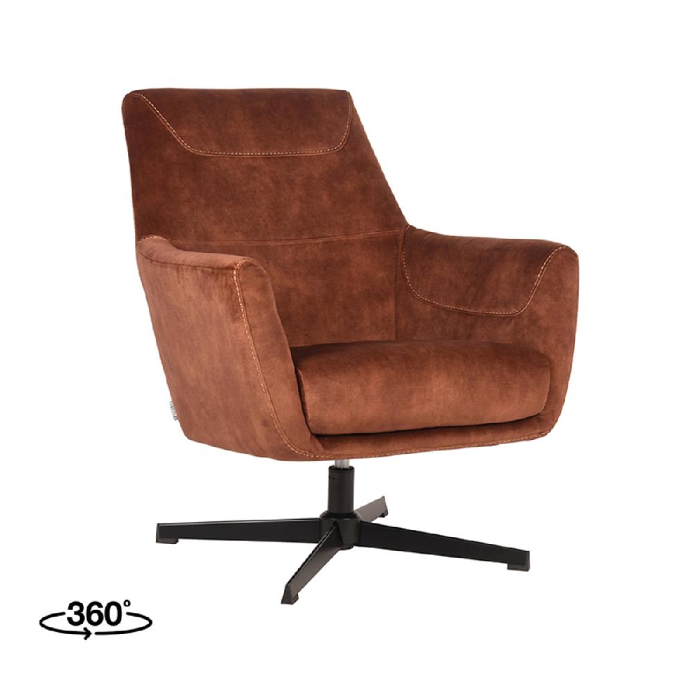 label51 Draaifauteuil Toby 75x80x85 cm