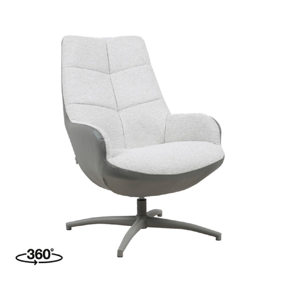 label51 Draaifauteuil Winston 73x82x106 cm