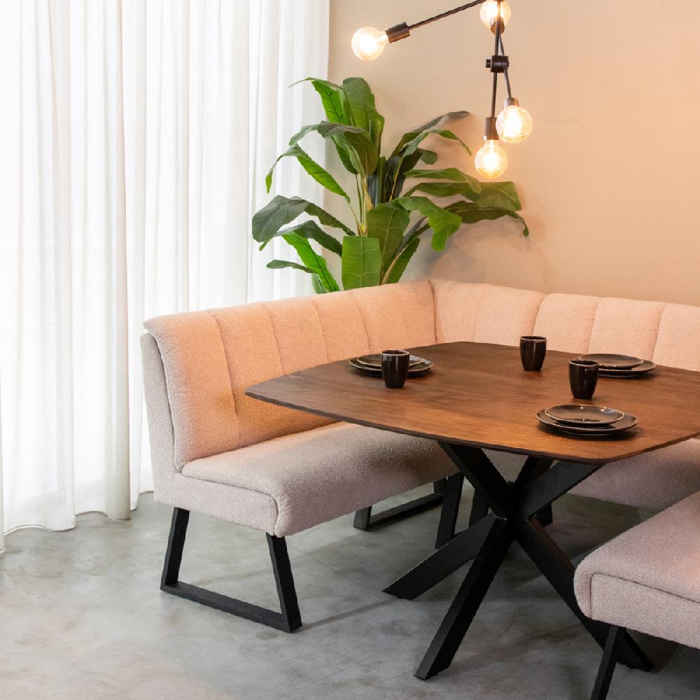 Label51 Eetkamerbank Modula Hoek 62x62x92 Cm