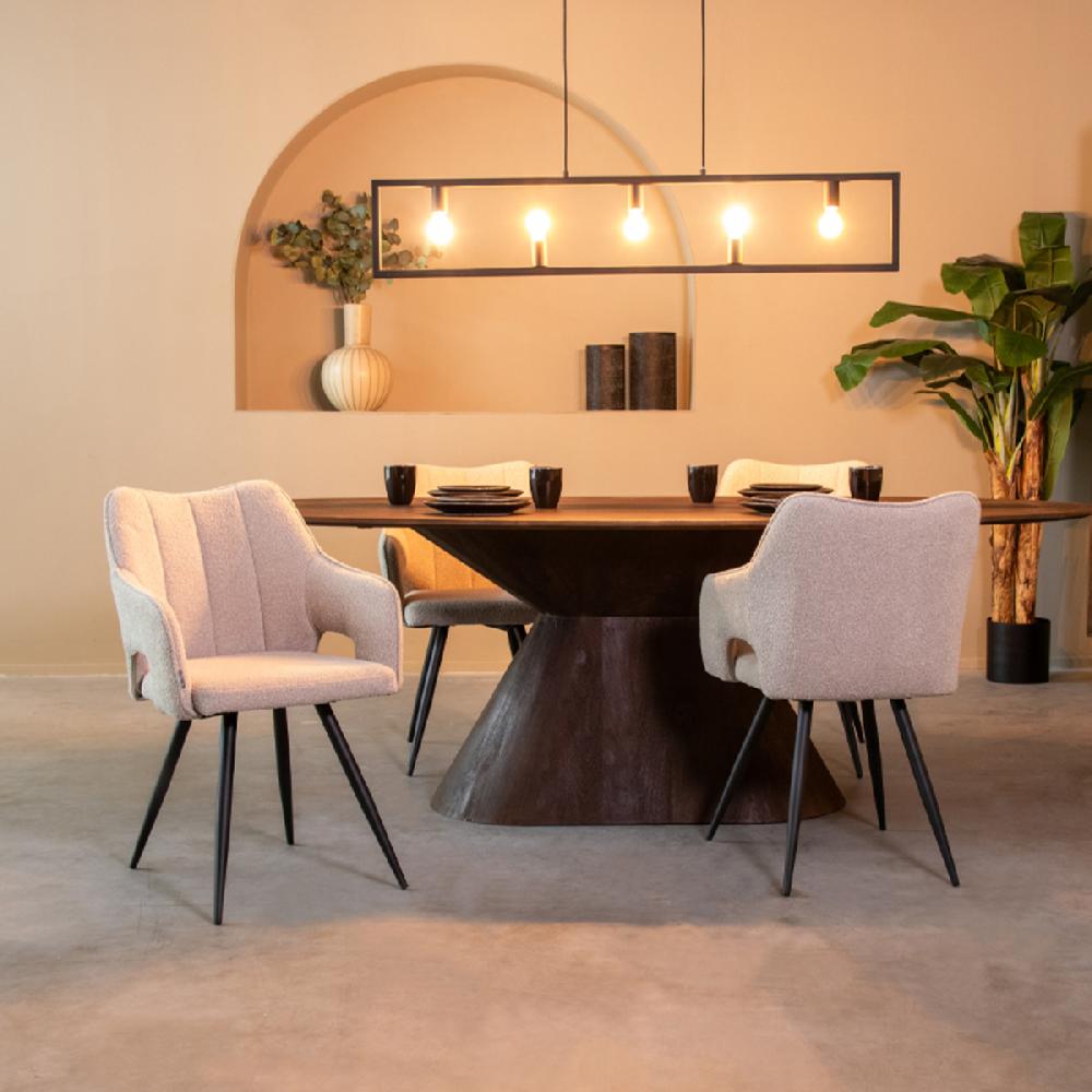 Label51 Eetkamerstoel Noud 55x60x87 Cm