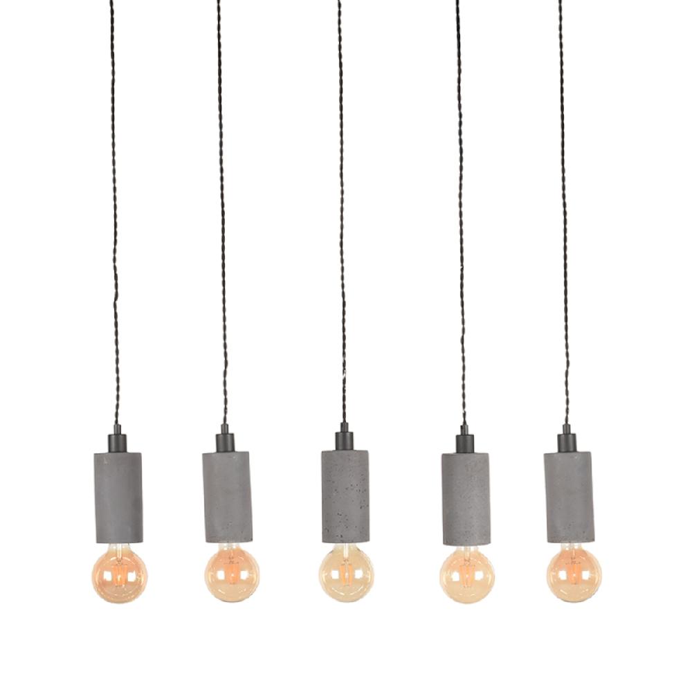 Label51 Hanglamp Fresco 5-Lichts 80x9x120 Cm