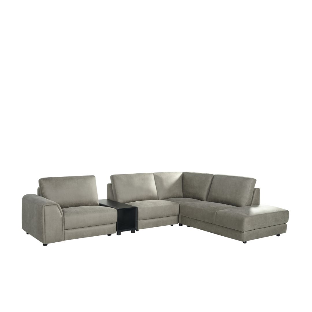 label51 Hoekbank Tivoli Rechts + Console