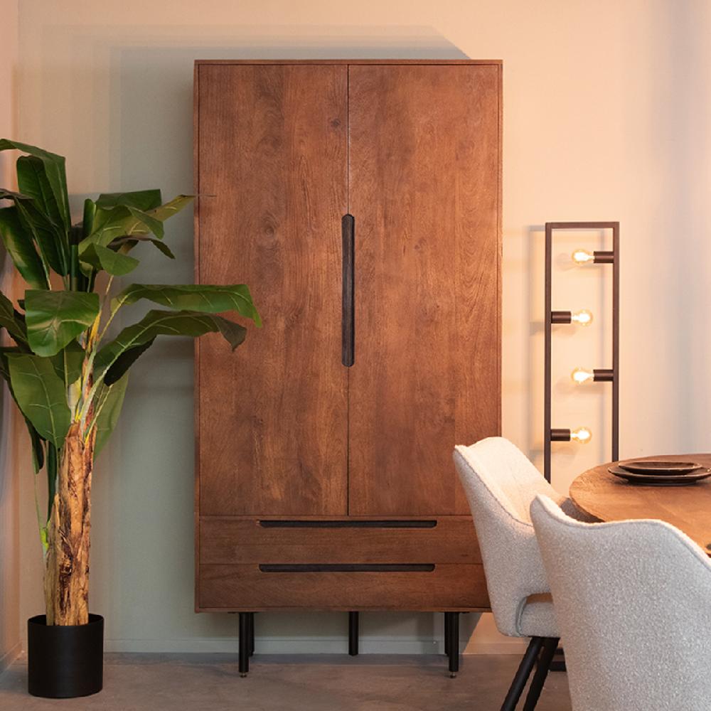 label51 Hoge Kast Rio 2-Deurs 100x40x200 cm