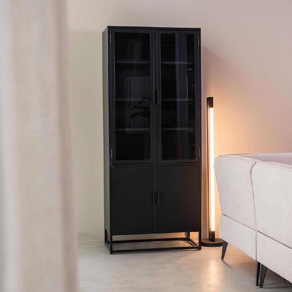 label51 Hoge Vitrinekast Level 80x40x190 cm