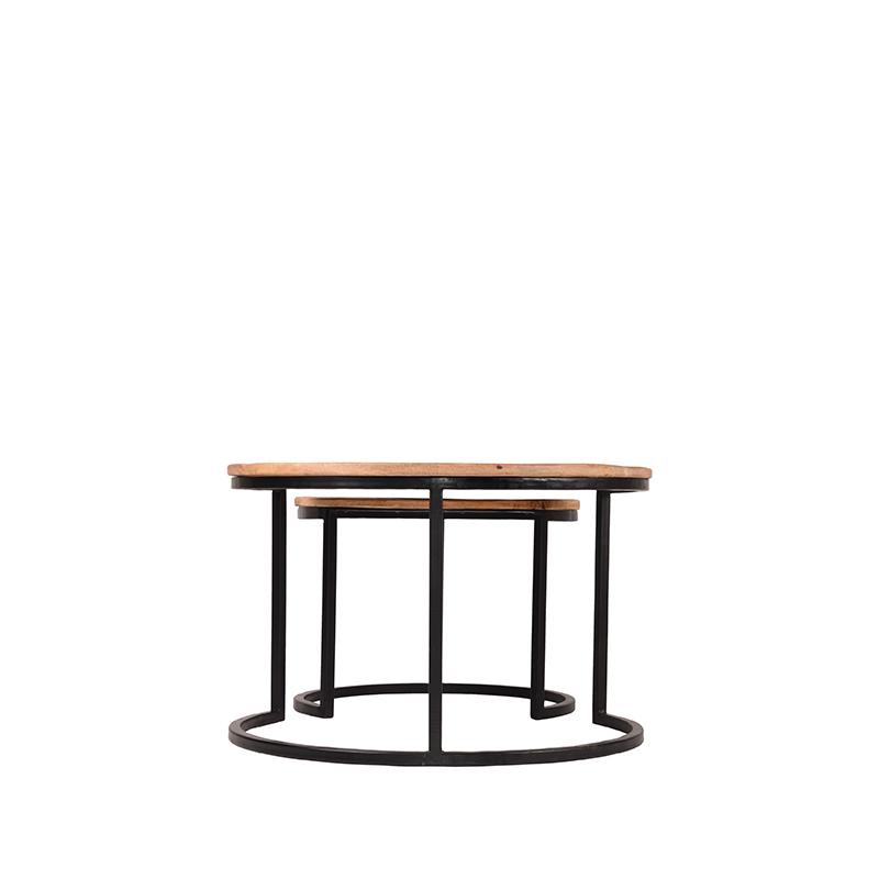 Label51 Salontafel Set Double 70x70x45 Cm