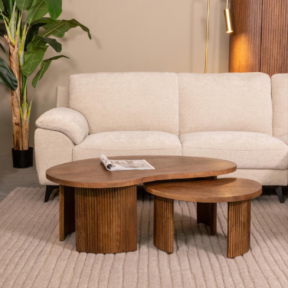 Label51 Salontafel Set Timon 100x58x40 Cm