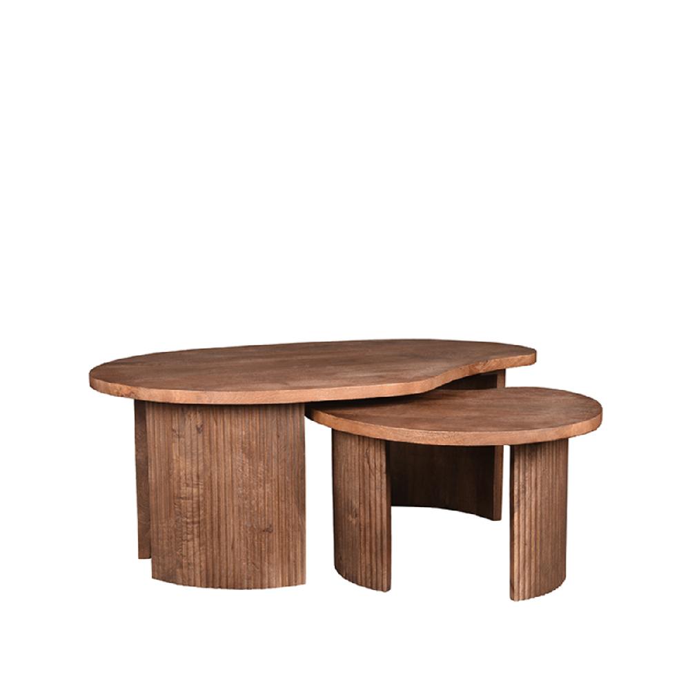 label51 Salontafel Set Timon 100x58x40 cm