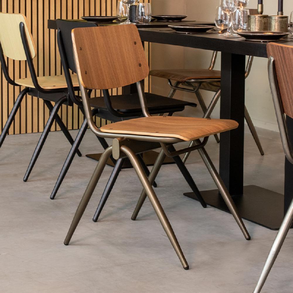 Label51 Stapelstoel Schoolstoel Solid 49x55x81 Cm