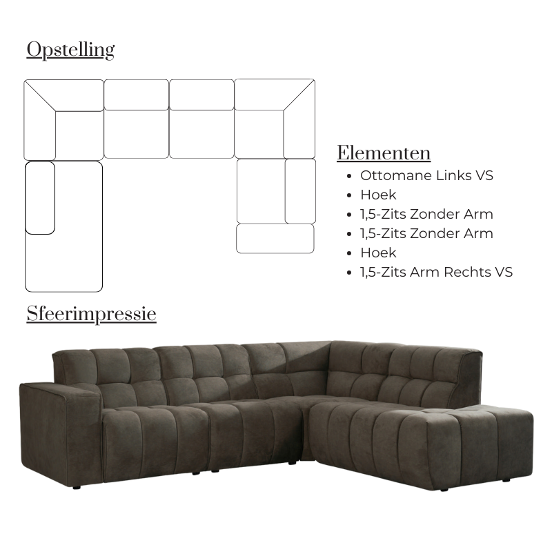Label51 U-bank Valentino Ottomane Links