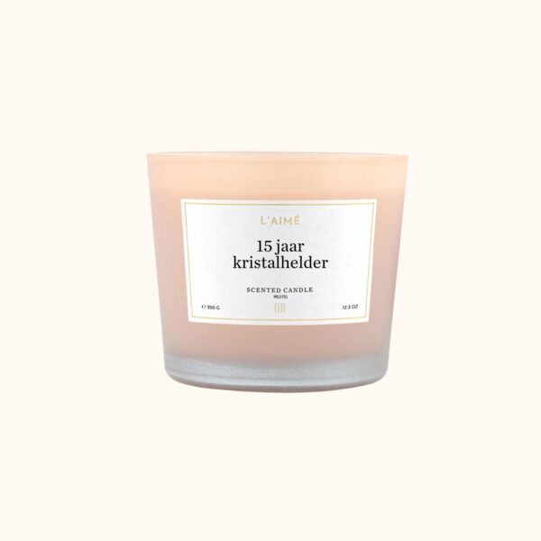 L'aimé 15 Jaar Kristalhelder