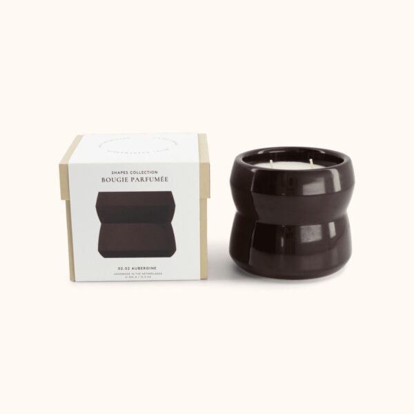 l'aimé Candle Shape 02.02 – Aubergine