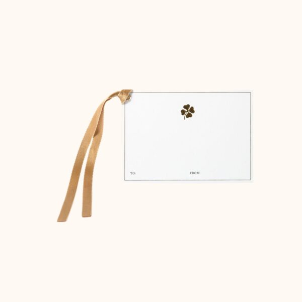 l'aimé Klavertje 4 (met lint) – Wens Kaart