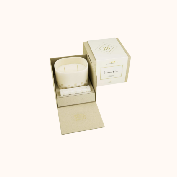 L'aimé L’amour- Keramiek Crème Hart