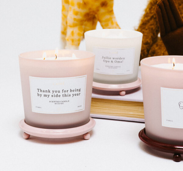 L'aimé Pink Modern Table Stand (600 Gram)