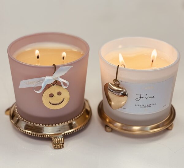 L'aimé Smile (solid Brass) 350 Grams Candle