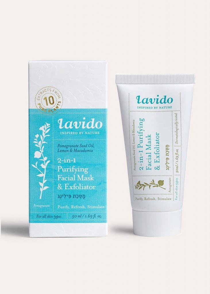 lavido Lavido 2-in-1 Purifying Facial Mask and Exfoliator