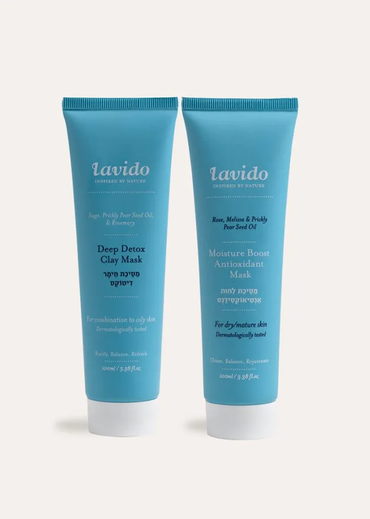 lavido Multi Gezichtsmasker Duo - Lavido Clean Beauty - Natural Skincare