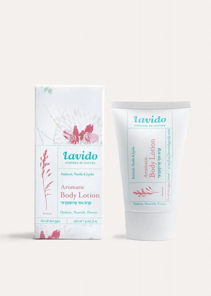 lavido Patchouli Aromatic Body Lotion - Lavido Clean Beauty - Natural Skincare