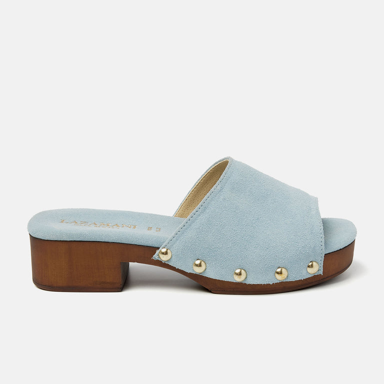 lazamani Bella Dames Clogs Blauw LA31236blue | Lazamani
