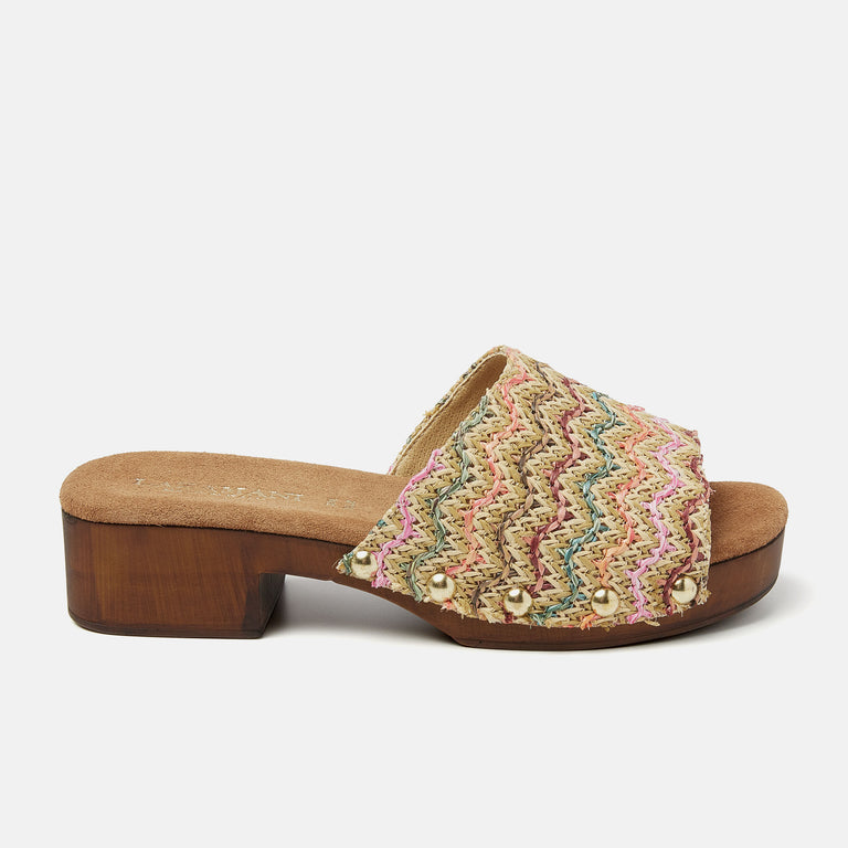 lazamani Bella Dames Clogs Multi LA31236multi | Lazamani