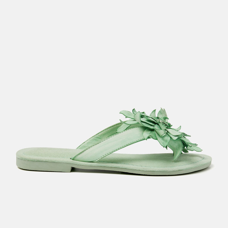 lazamani Daisy Dames Slippers Groen LA33734green | Lazamani