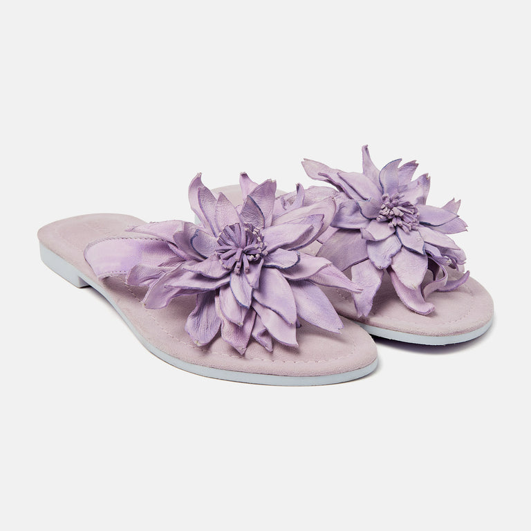 Lazamani Daisy Dames Slippers Paars LA33734lilac | Lazamani