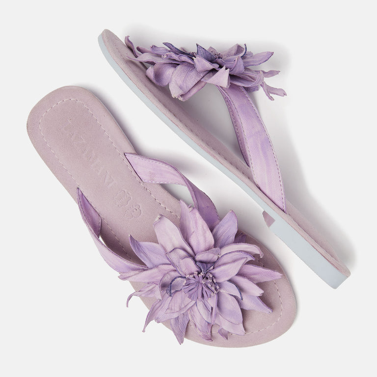 Lazamani Daisy Dames Slippers Paars LA33734lilac | Lazamani