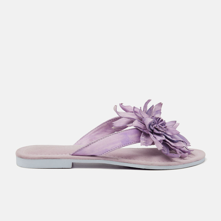 lazamani Daisy Dames Slippers Paars LA33734lilac | Lazamani