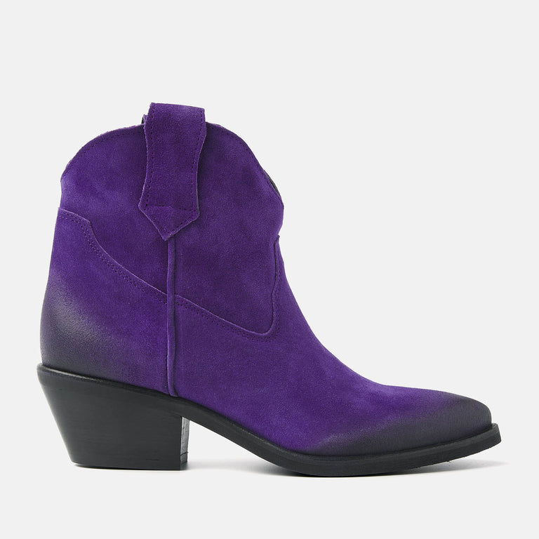 lazamani Dames Enkellaarsjes 55.103 Purple | Lazamani