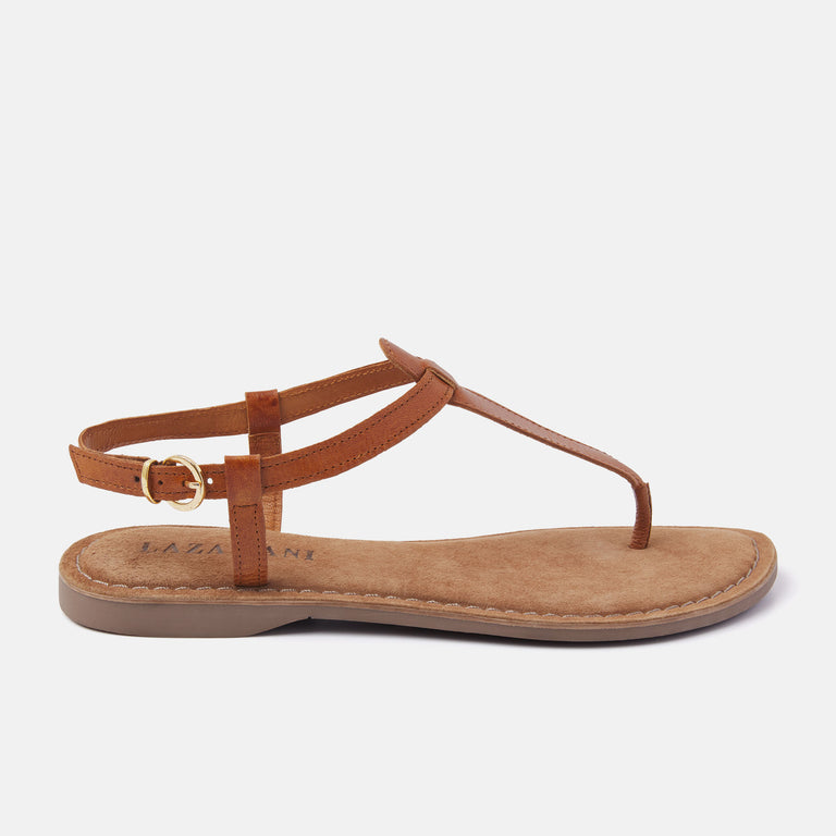 lazamani Iris Dames Sandalen Tan LA75618tan | Lazamani