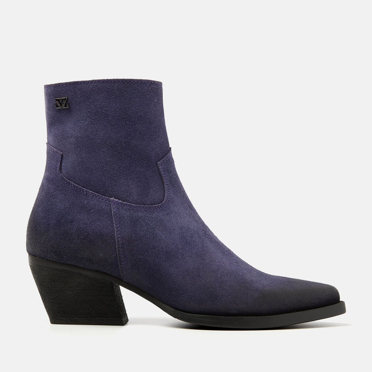 lazamani Lazamani Alix Dames Enkellaarsjes Paars | LA85632purple